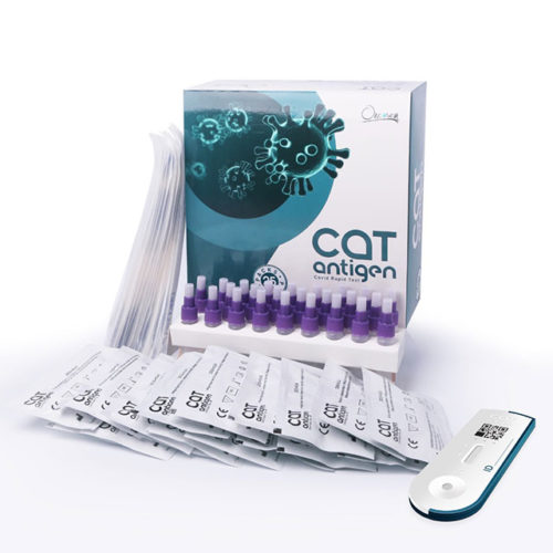 Oncosem® - Cat Antigen Covid Rapid Test (Profi) - 25 Stück - Inhalt mit Verpackung