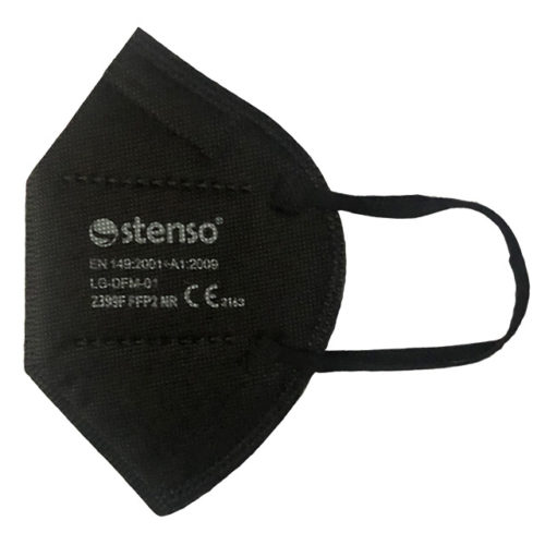 stenso® FFP2 Masken – schwarz – einzeln verpackt